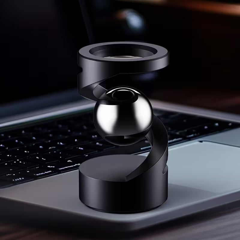 Rotating Desktop Gyroscope | Metallic