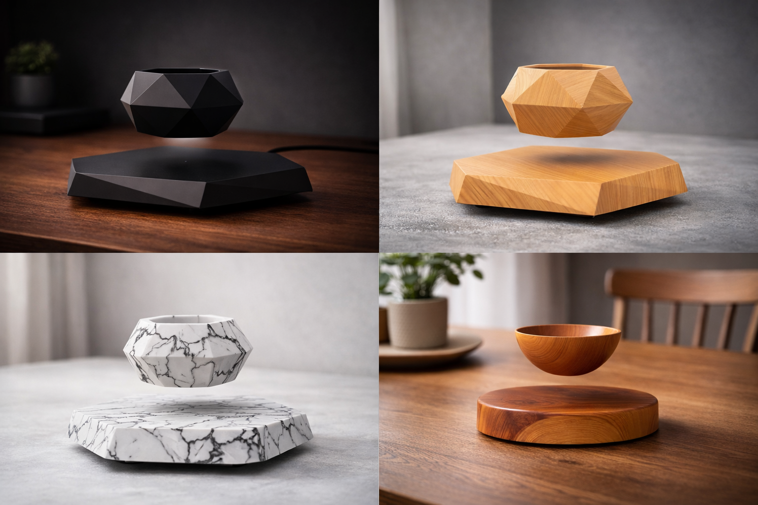 Floating Bonsai Plant | Magnetic Levitation