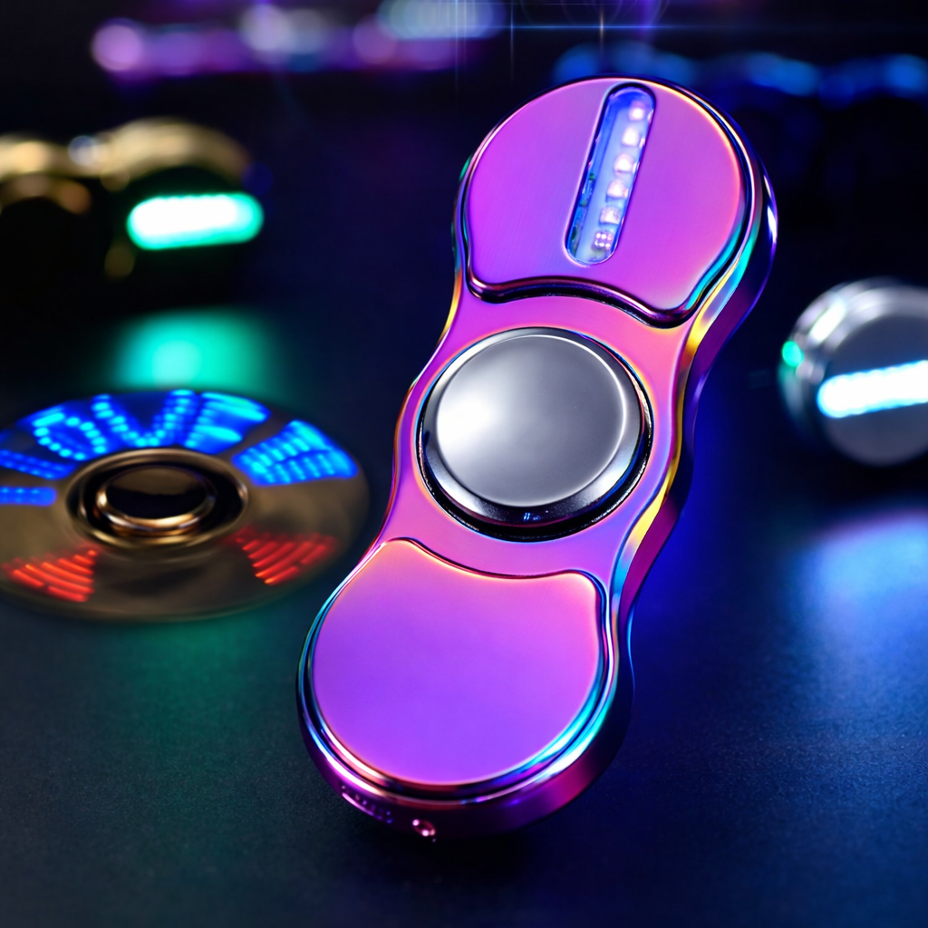 Electric Ignition Lighter | LED Fidget Spinner