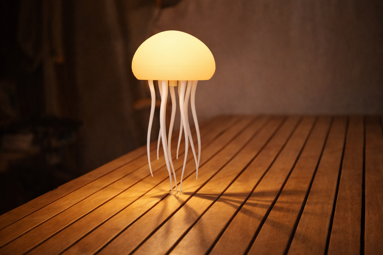 Floating Jellyfish Lamp | Dancing Legs