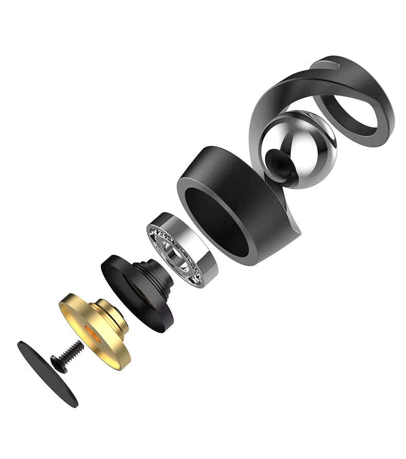 Rotating Desktop Gyroscope | Metallic