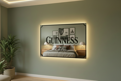 A4 Acrylic Guinness 1759 Mirror