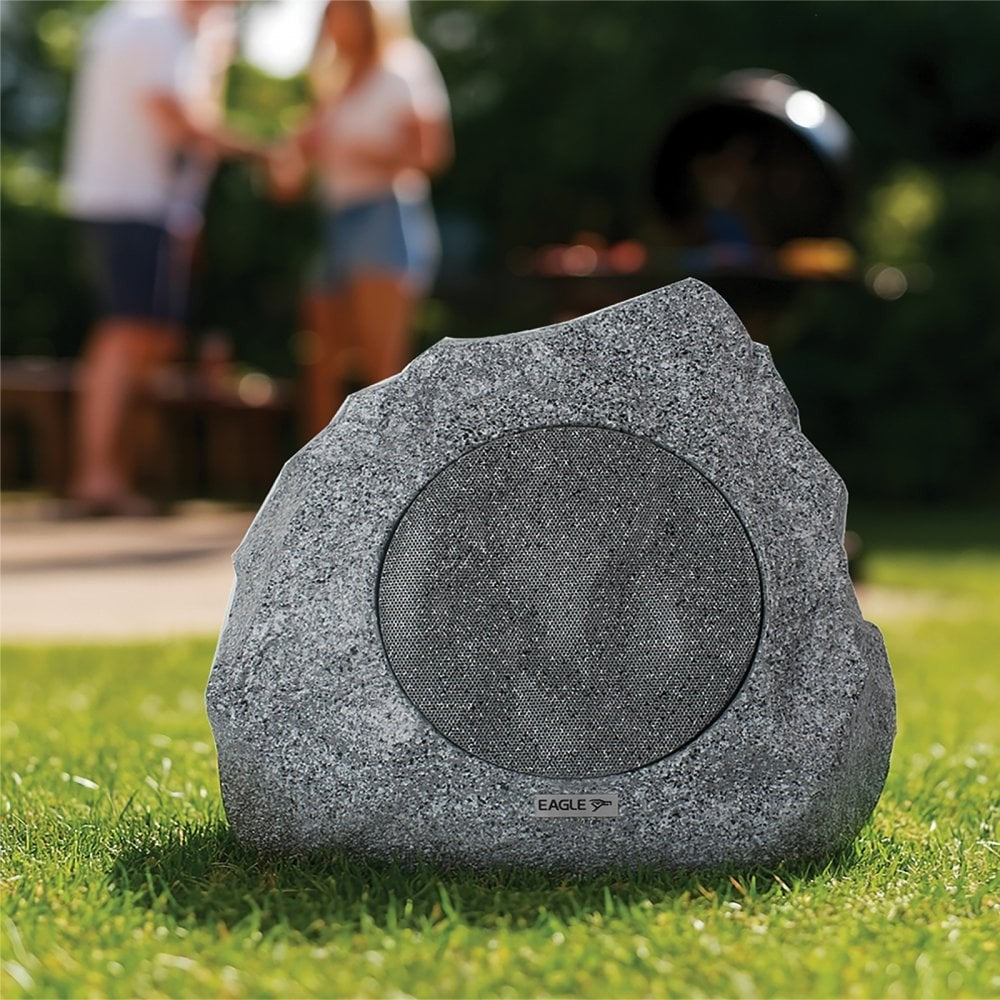 Outdoor Audio Rock Speaker 4 Inch Pool Lawn Garden Patio Party Waterproof